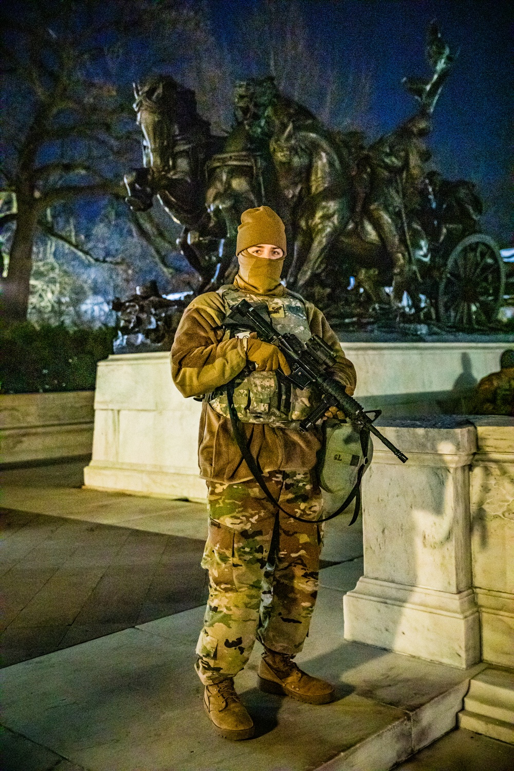 National Guard Soldiers support 59th presidential inauguration