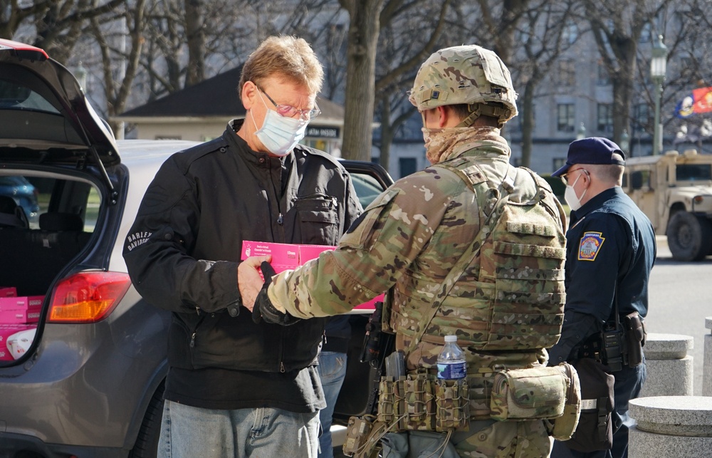 Pa. National Guard helps guard state capitol during inauguration