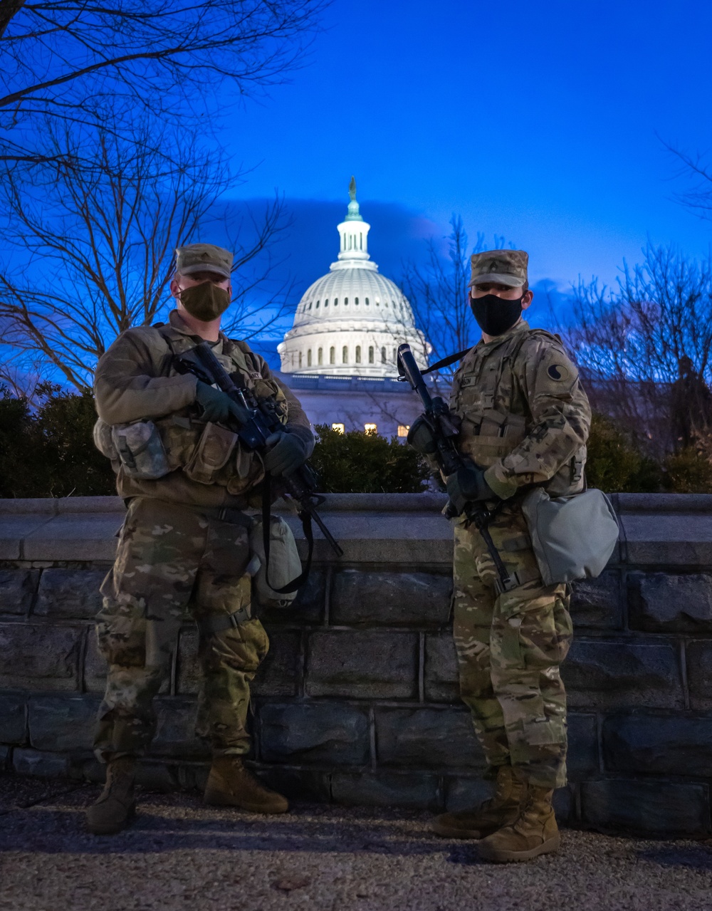 Kentucky Soldiers Support the 59th Presidential Inauguration
