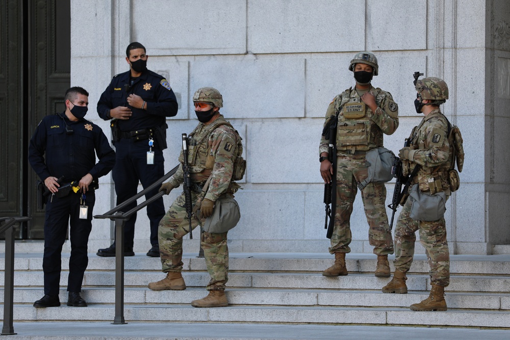 Cal Guard secures California Capitol