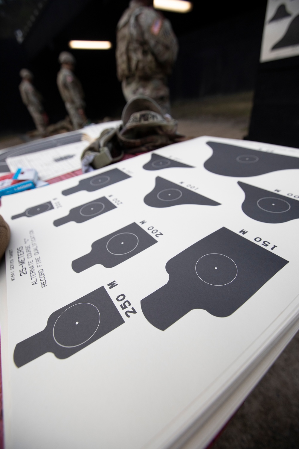 3rd Combat Aviation Brigade Soldiers qualify with their M4 rifles and M9 pistols.