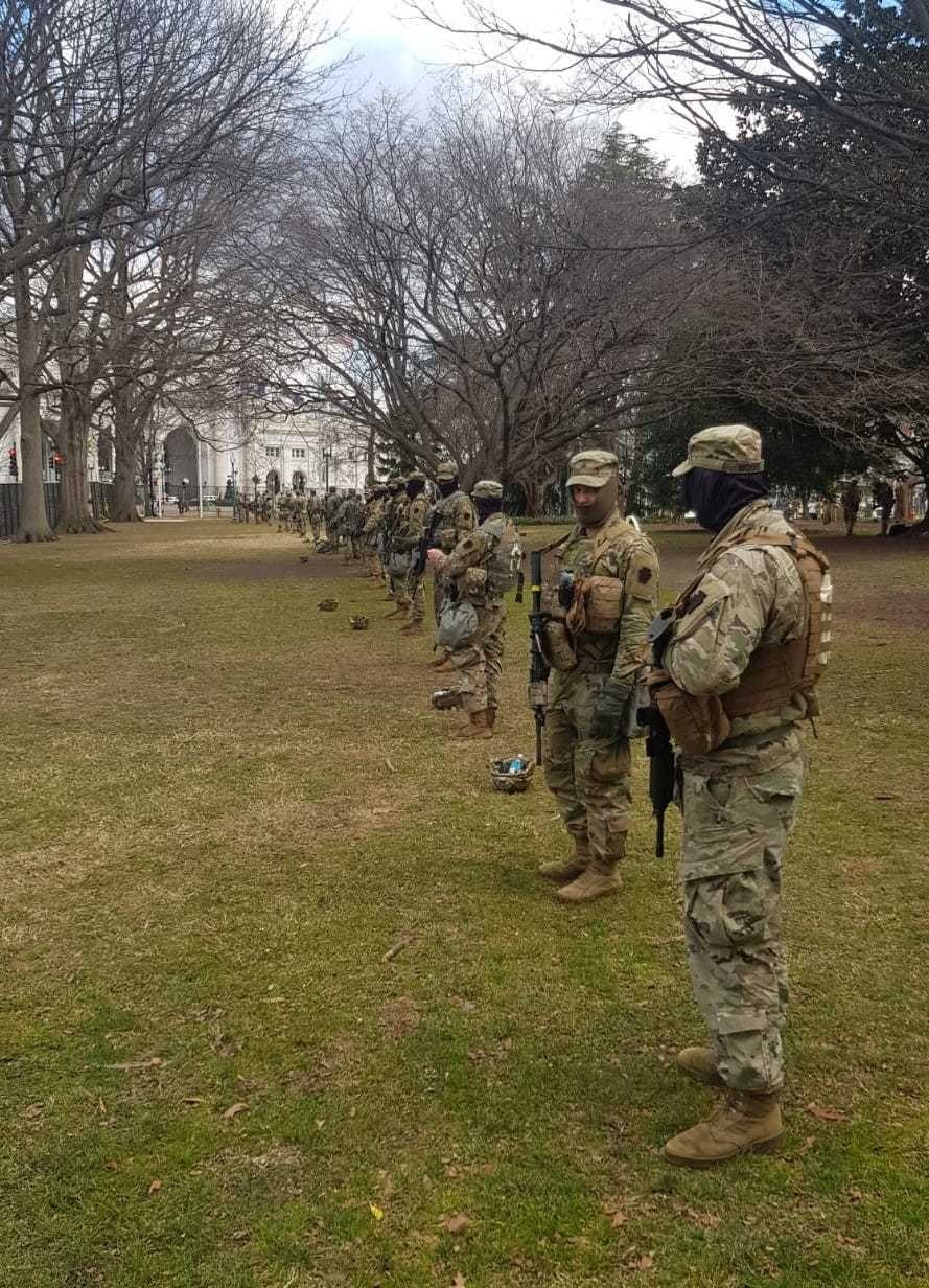 Maryland National Guard Ready for Presidential Inauguration