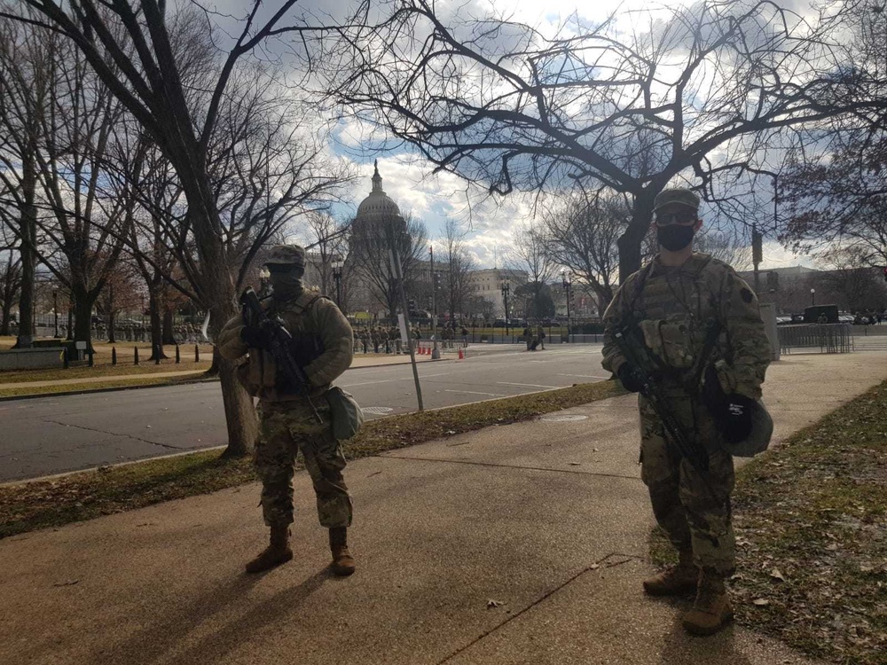 Maryland National Guard Ready for Presidential Inauguration