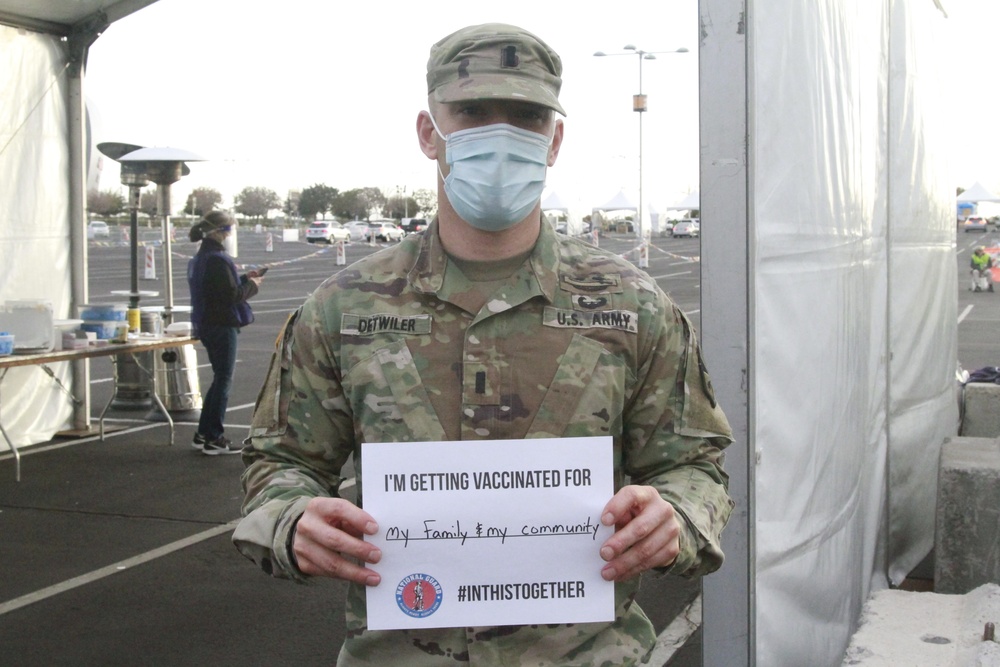 1st LT. Tyler Detwiler tells why he has received the Covid-19 Vaccine.
