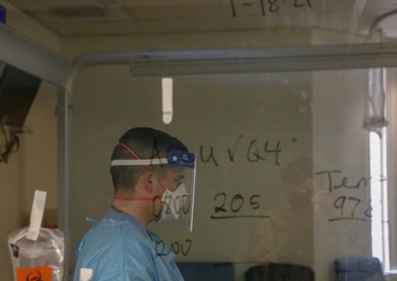 Army medics assist California hospital