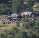 Aerial views of Fort McCoy training areas