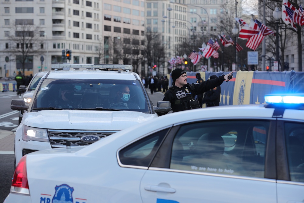 CBP supports the 59th Presidential Inauguration