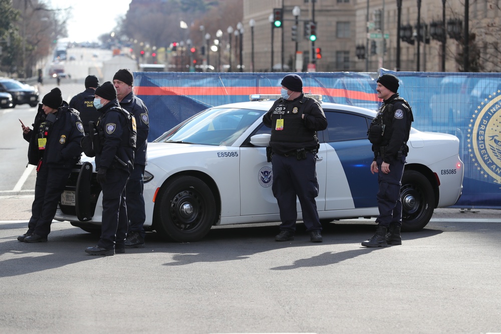 CBP supports the 59th Presidential Inauguration