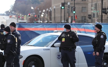 CBP supports the 59th Presidential Inauguration