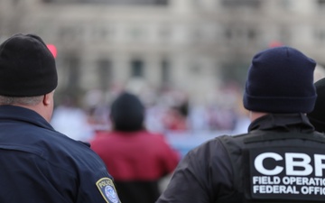 CBP supports the 59th Presidential Inauguration