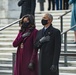 President Joseph R. Biden, Jr. and Vice President Kamala Harris participated in a Presidential Armed Forces Full Honors Wreath-Laying Ceremony at the Tomb of the Unknown Soldier at Arlington National Cemetery