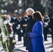 President Joseph R. Biden, Jr. and Vice President Kamala Harris participated in a Presidential Armed Forces Full Honors Wreath-Laying Ceremony at the Tomb of the Unknown Soldier at Arlington National Cemetery