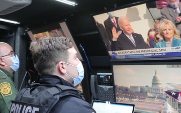 CBP supports the 59th Presidential Inauguration