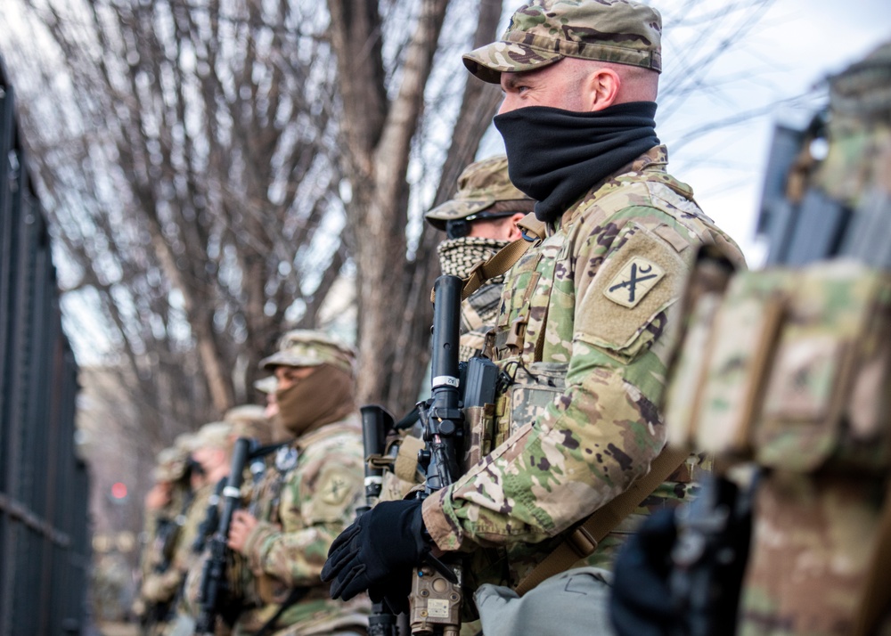 South Carolina National Guard supports 59th Presidential Inauguration