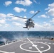 Mitscher Conducts Helo Ops
