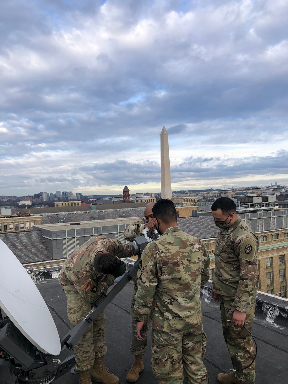 NCNG Supports Communication During 2021 Presidential Inauguration