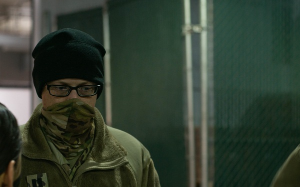 105 Engineer Battalion Soldiers assist with the 59th Presidential Inauguration