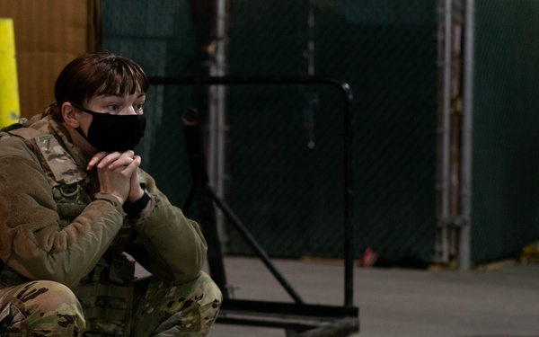 105 Engineer Battalion Soldiers assist with the 59th Presidential Inauguration