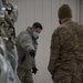 133rd Airlift Wing prepares duffel bags from the 682nd Engineer Battalion for a flight to Washington D.C. from St. Paul Minnesota