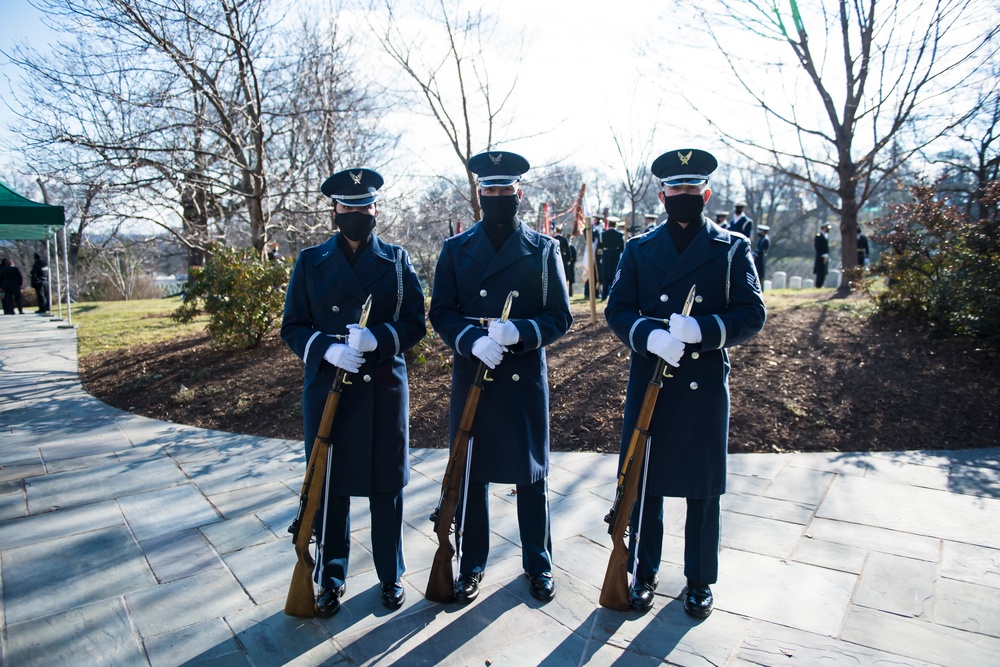 President Biden lays wreath