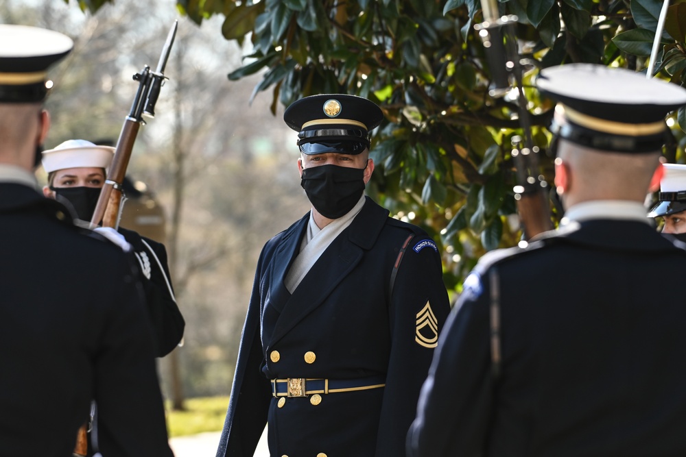 President Biden lays wreath