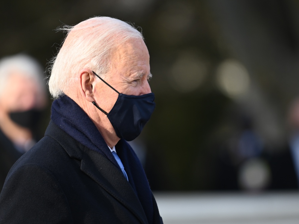 President Biden lays wreath