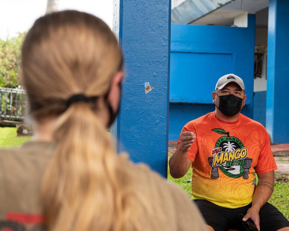 36th HCOS Airmen volunteer at Guam’s Oceanview Middle School