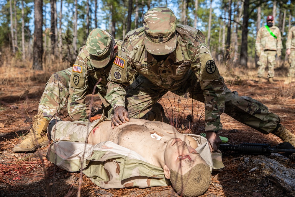 Army Best Medic Competition Sergeant Major Validation