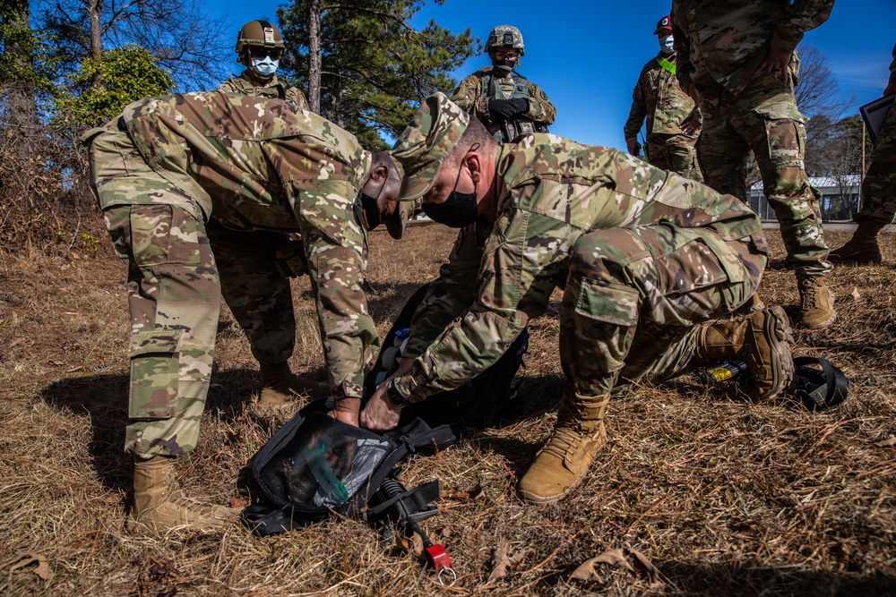 Army Best Medic Competition Sergeant Major Validation