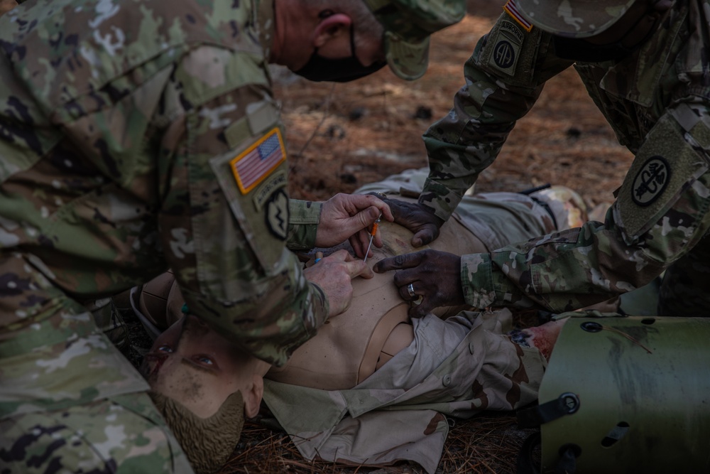 Army Best Medic Competition Sergeant Major Validation