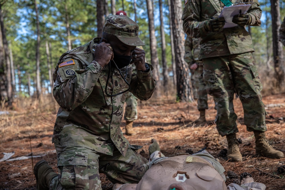 Army Best Medic Competition Sergeant Major Validation