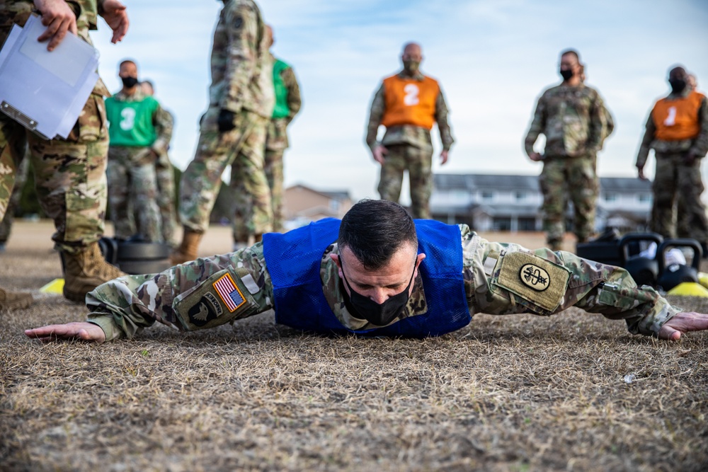 2021 Army Best Medic Competition Sergeant Major Validation