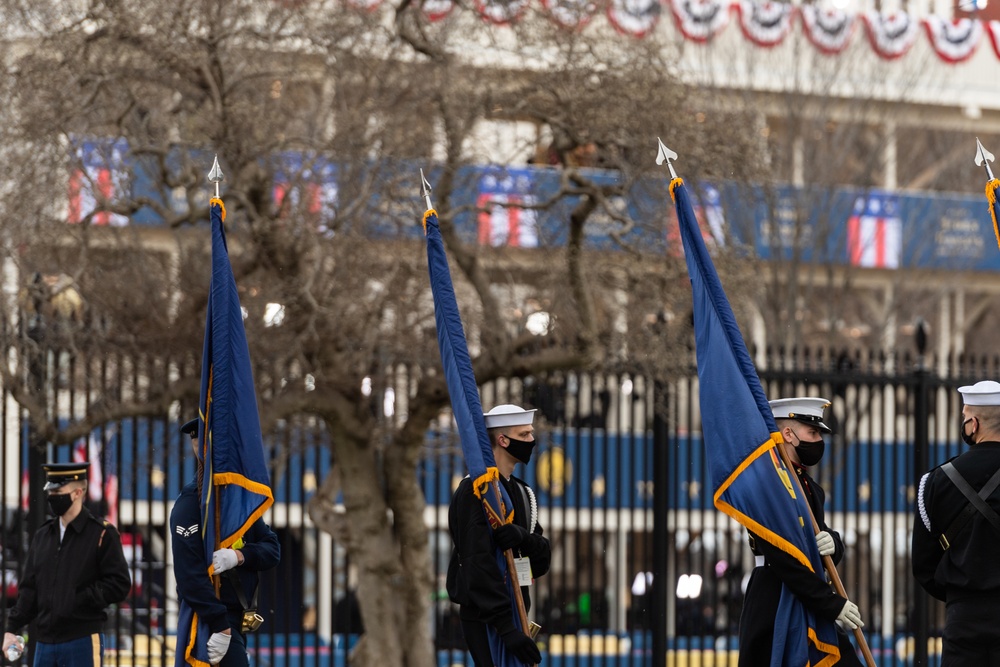 46th Presidential Inauguration White House Arrival Ceremony