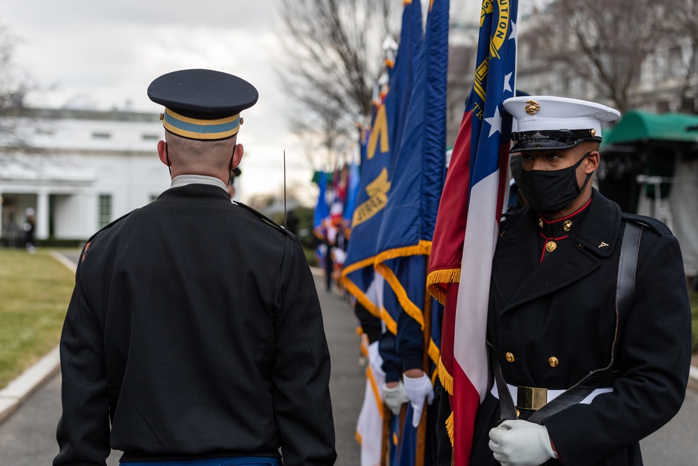 46th Presidential Inauguration White House Arrival Ceremony