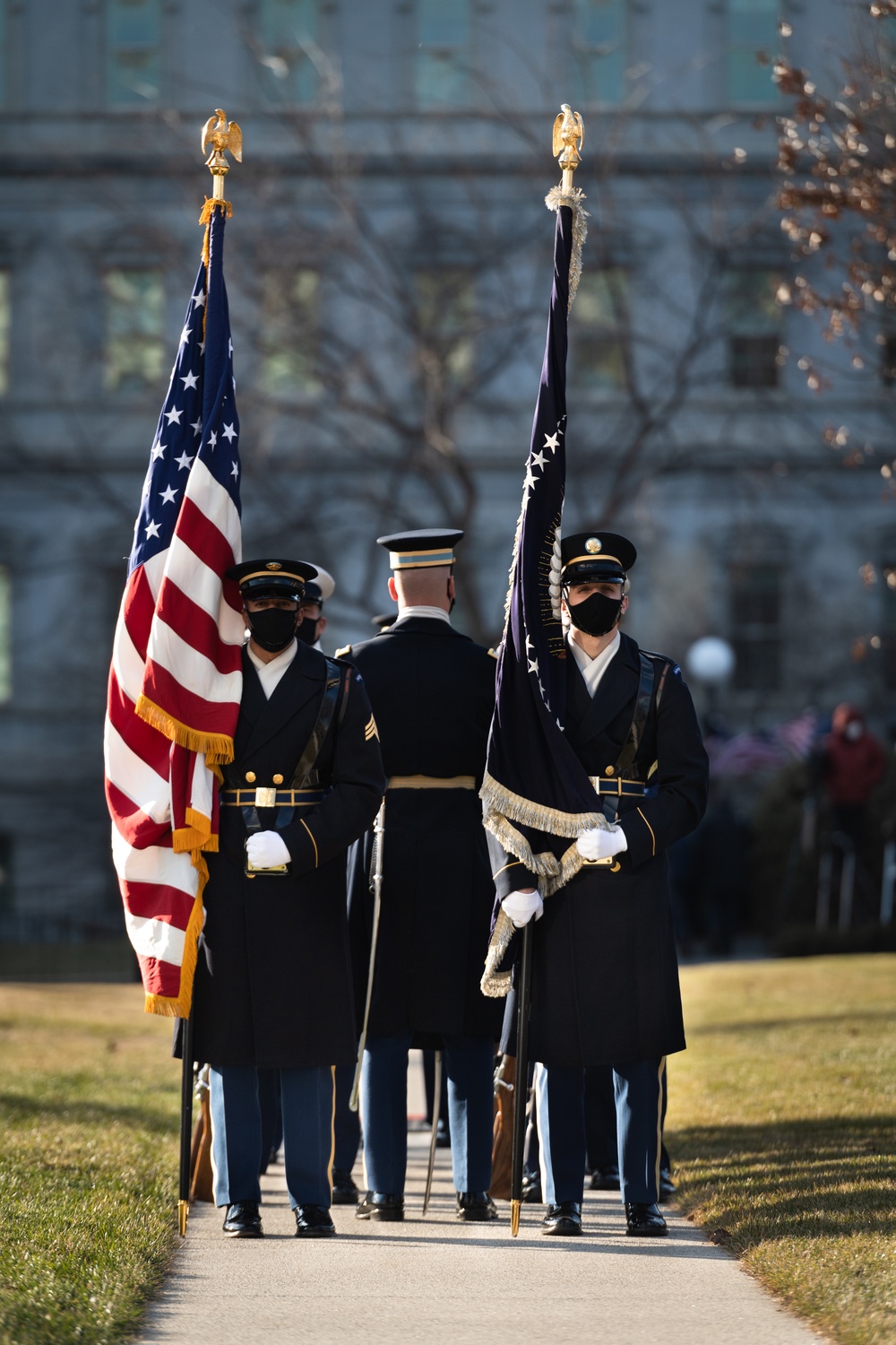 46th Presidential Inauguration White House Arrival Ceremony