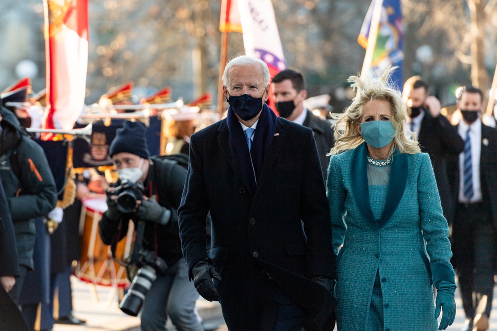 46th Presidential Inauguration White House Arrival Ceremony