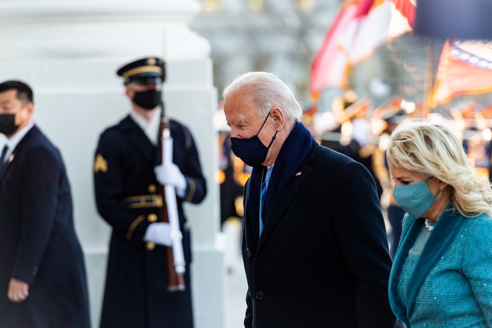 46th Presidential Inauguration White House Arrival Ceremony