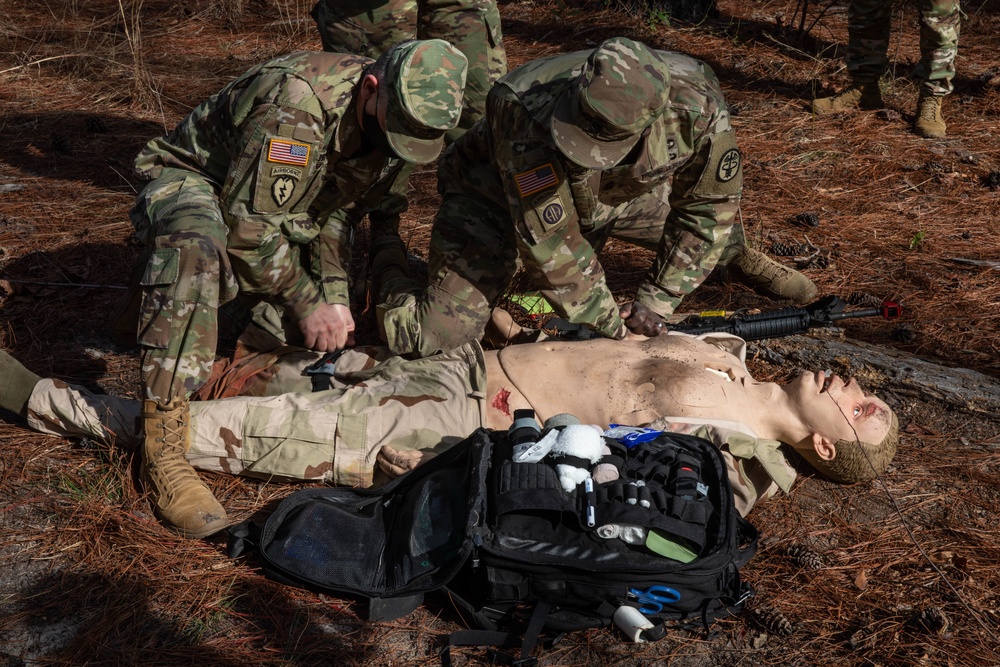 2021 Army Best Medic Competition Sergeant Major Validation