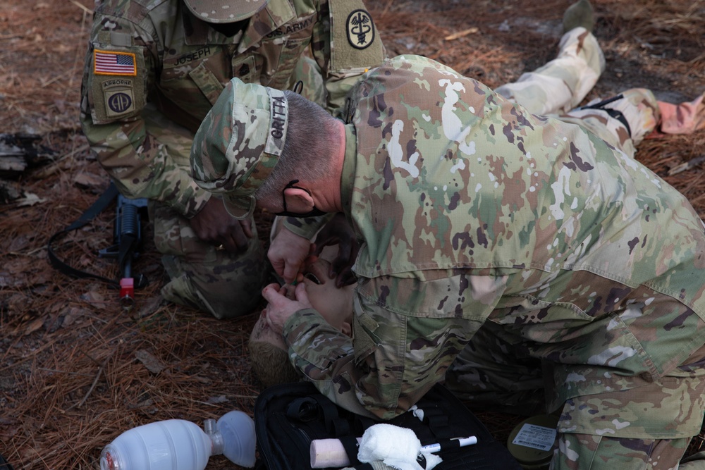 2021 Army Best Medic Competition Sergeant Major Validation