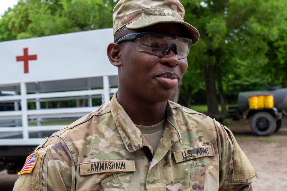 Nigerian fulfills dream to become a Soldier