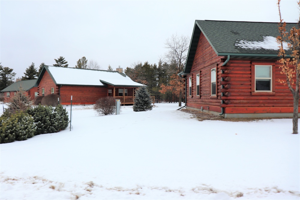 Cabins at Fort McCoy's Pine View Campground