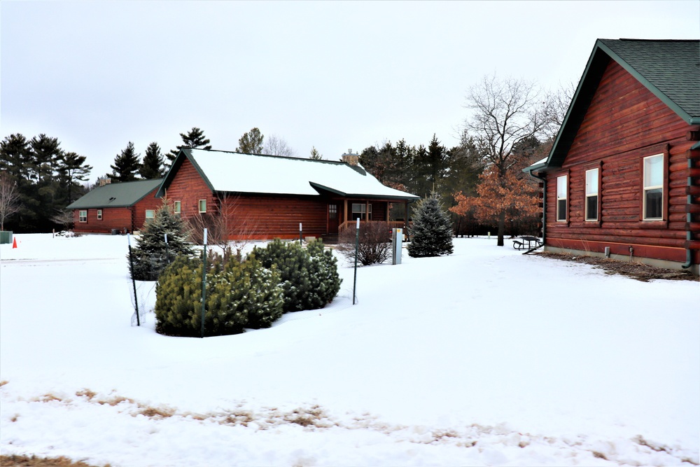 Cabins at Fort McCoy's Pine View Campground