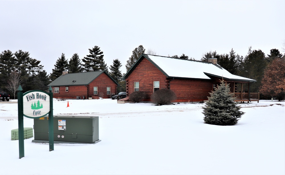 Cabins at Fort McCoy's Pine View Campground