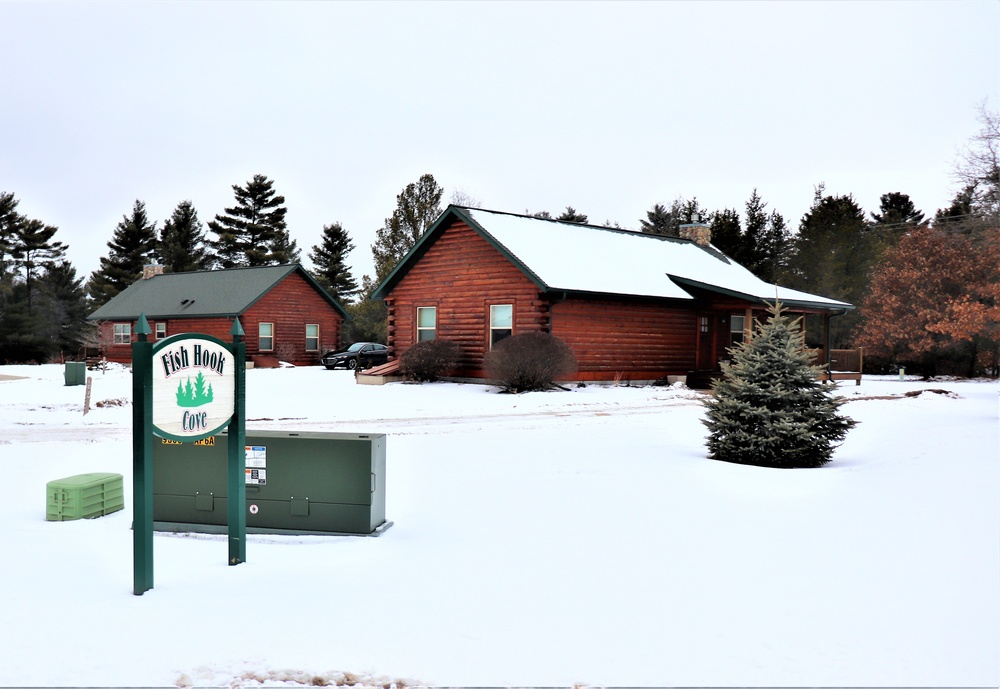 Cabins at Fort McCoy's Pine View Campground