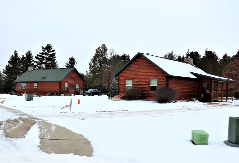 Cabins at Fort McCoy's Pine View Campground