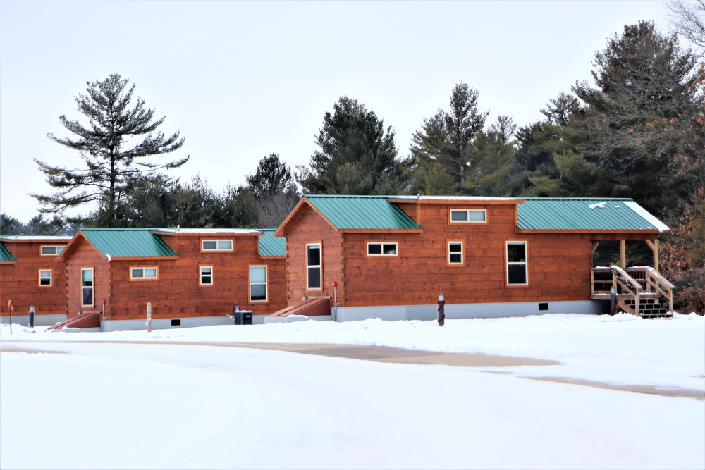 Cabins at Fort McCoy's Pine View Campground