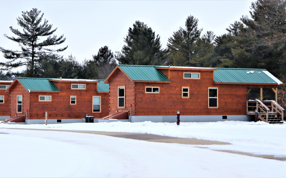 Cabins at Fort McCoy's Pine View Campground