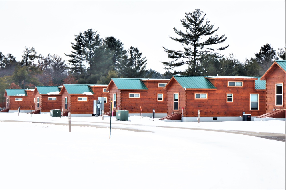 Cabins at Fort McCoy's Pine View Campground