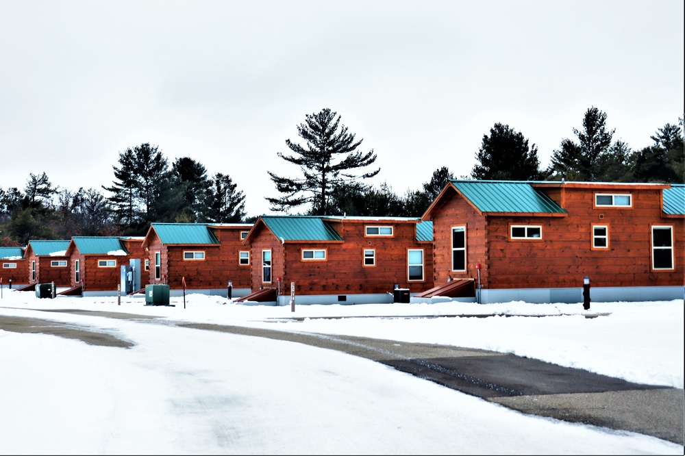 Cabins at Fort McCoy's Pine View Campground