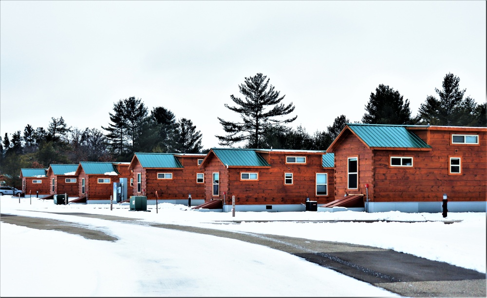 Cabins at Fort McCoy's Pine View Campground